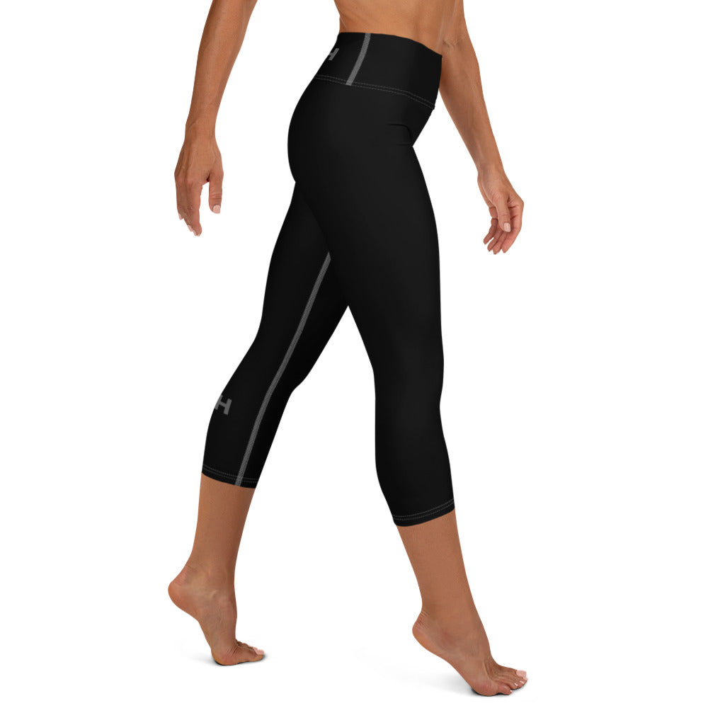 Women Black Yoga Leggings