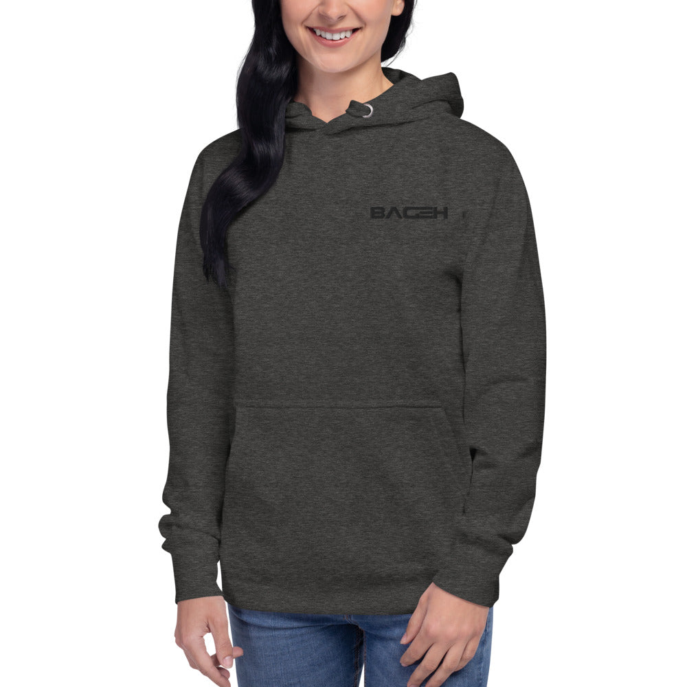 Women Grey Sweater with Hoodie