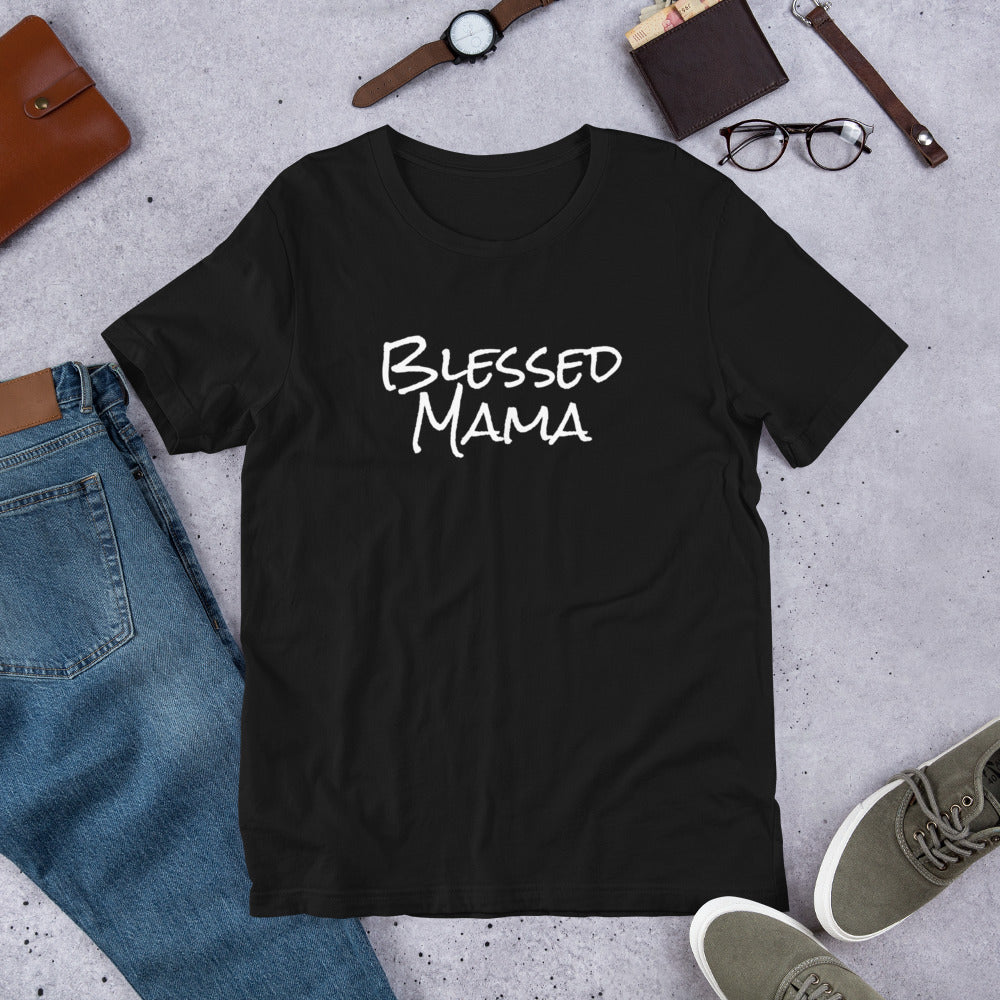 Women Blessed Mama Tee