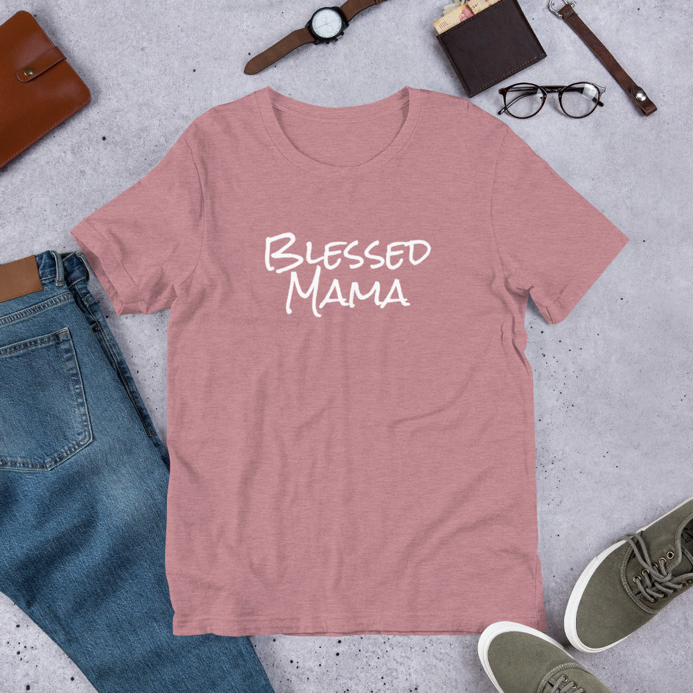 Women Blessed Mama Tee